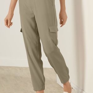 Soft Surroundings Supima Cotton Cargo Pants Petite Large